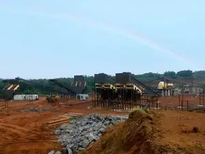 Проект дробильно-сортировочного комплекса для дробления базальта 1000 т/ч в пров. Хайнань