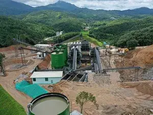 Экологичный дробильно-сортировочный комплекс 800 т/ч, пров. Цзянси