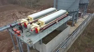 Гидравлический камерный фильтр-пресс