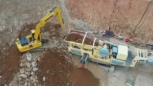 Мобильная щековая дробилка