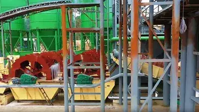 Ковшовая пескомойка для проекта дробильно-сортировочного комплекса компании Jintai Mining, пров. Цзянси