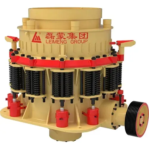 Конусная дробилка типа «Саймонс» (Пружинная конусная дробилка для вторичного/третичного дробления)