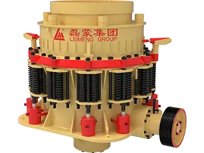 Конусная дробилка типа «Саймонс» (Пружинная конусная дробилка для вторичного/третичного дробления)