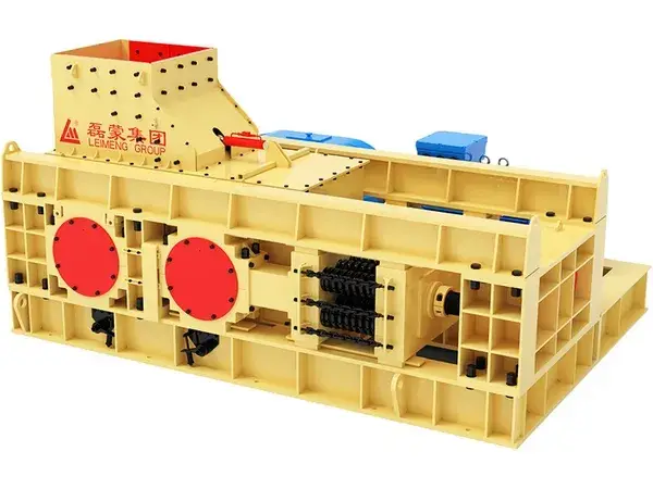 Машина для производства песка (Двухвалковая дробилка)