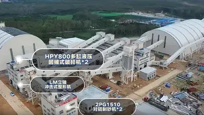 Проект дробильно-сортировочного комплекса для компании China Gezhouba Group в г. Динъань, пров. Хайнань