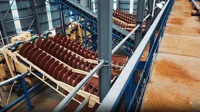 Шнековая пескомойка для комплексного проекта дробильно-сортировочного комплекса EPC в уезде Вэньчуань, пров. Сычуань