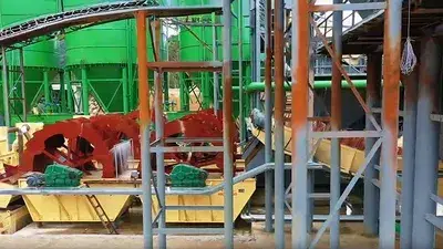 Шнековая пескомойка для проекта дробильно-сортировочного комплекса компании Jintai Mining, пров. Цзянси