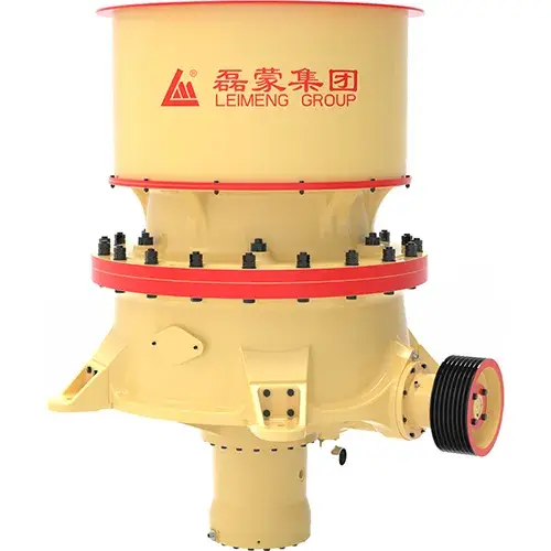 Конусная дробилка типа «Саймонс» (Одноцилиндровая конусная дробилка)