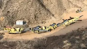 Проект мобильного дробильно-сортировочного комплекса в пров. Ганьсу 