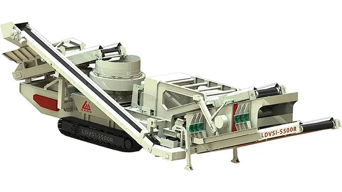 Мобильная ударно-центробежная дробилка (VSI)