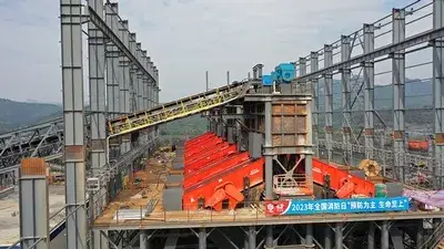 Вибрационный грохот для проекта дробильно-сортировочного комплекса в г. Цинъюань (район Инькэнь), пров. Гуандун