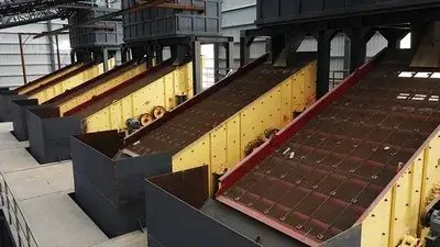 Вибрационный грохот для проекта дробильно-сортировочного комплекса компании Wuzhou City Investment (Huaqun), пров. Гуанси